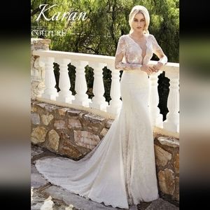 Mina Karan Haute Couture wedding gown